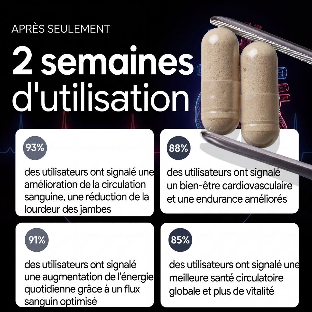 Nattokinase 10 800 FU — Soutien avancé de la circulation sanguine et du cœur