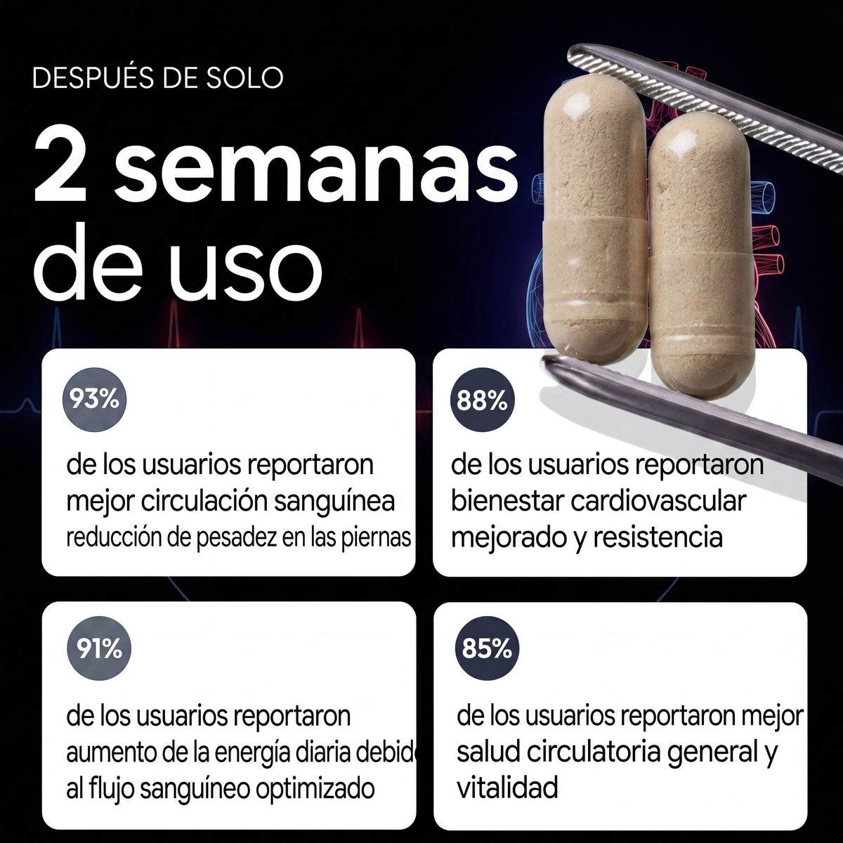Nattokinase 10.800 FU — Apoyo avanzado para la circulación y el corazón